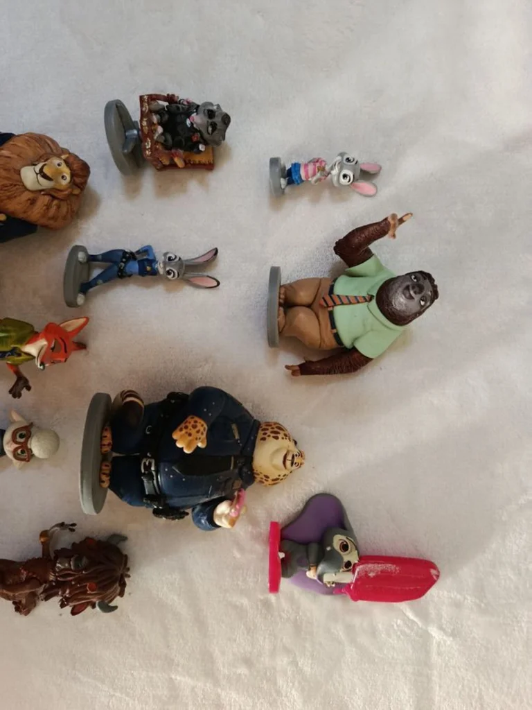 Te grijpen, pak van 10 figuren uit de film 'Zootopie' (Disney-film)! – photo 4